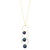 TRIPLE HALOED FRESHWATER PEARL NECKLACE WITH 29