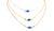 DAINTY NECKLACE BLUE OPAL - Maureen's Island Gems