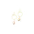 MULTICOLOR MINI BAROQUE FRESHWATER PEARL YELLOW GOLD-FILLED EARRINGS - Maureen's Island Gems