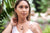 DELICATE PEACOCK FRESH WATER PEARL BAR NECKLACE - Maureen's Island Gems