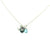 TAHITIAN PEARL NECKLACE WITH BLUE TOPAZ, ANCHOR, HEART PENDANTS - Maureen's Island Gems