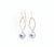 FRESHWATER PEARL EARRINGS WITH MARQUISE FINDINGS - Maureen's Island Gems