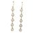 ROGUE AND ELEGANT 5-PIECE PEARL SHOULDER-DUSTING EARRING - Maureen's Island Gems