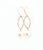 FRESHWATER PEARL EARRINGS WITH MARQUISE FINDINGS - Maureen's Island Gems
