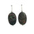 FLOWER-ENGRAVED TAHITIAN BLACK MOTHER OF PEARL EARRINGS - Maureen's Island Gems