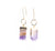 UNIQUE STALACTITE AMETHYST EARRINGS - Maureen's Island Gems