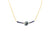 TAHITIAN PEARL NECKLACE WITH MICRO BLACK SPINEL - Maureen's Island Gems