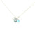 TAHITIAN PEARL NECKLACE WITH BLUE TOPAZ, ANCHOR, HEART PENDANTS - Maureen's Island Gems